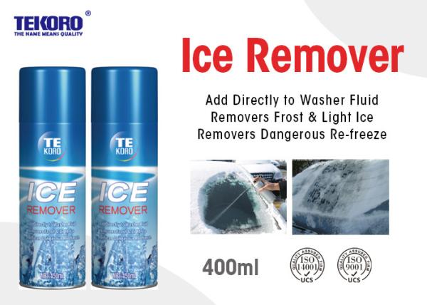 High Performance Ice Remover Spray For Automotive Wiper Blades / Headlights /