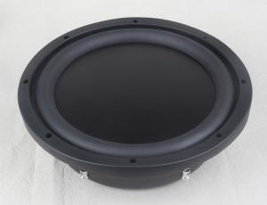 China Water Resistant Tweeter Midrange Speaker , Low Bass Subwoofer Lacquered Cone factory