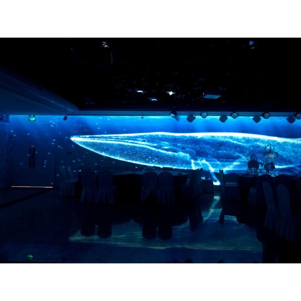 China Invisible 3D Hologram Projection Screen Transparent For Live Show factory