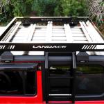 LANDACE N.W. 37.5KG Aluminum Universal Car Roof Racks for Jeep Wrangler JL Hot