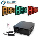 Exhibition Hall Outdoor LED Digital Gas Station Sign Board For Petrol Station