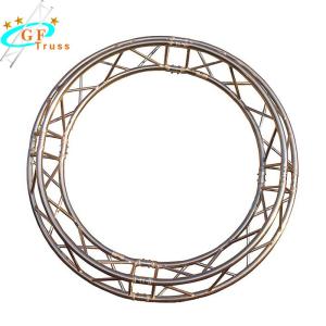 China Customized Color Circle Stage 290*290mm Aluminum Spigot Truss For Show factory