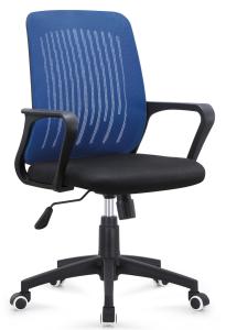 China Classic Fabric Covered Desk Chairs , Economic Rolling Conference Chairs factory