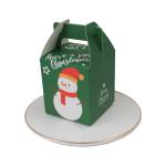 Christmas Eve Biodegradable Paper Food Packaging Apple Gift Box 23g