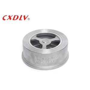 China DN32 SS 201 NPS 1 1/4&quot; Swing Type Check Valve Wafer Control For Compressors factory