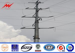 China Low Voltage Polygonal Anti Corrosive Steel Transmission Utility Pole 18m Q345 factory