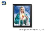High Definition Lenticular Flip 3d Printing Picture Christian Holy Virgin Jesus