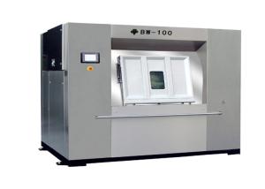 China Automatic Barrier Washing Machine , Industrial Laundry Machine Computer Proframm Controlled factory