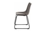 Nordic Luxury Restaurant Modern Pu Leather Dining Chairs