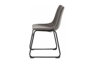 China Nordic Luxury Restaurant Modern Pu Leather Dining Chairs factory