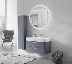 China Acrylic Frame Iron LED Bathroom Mirror Light 6500K 24W factory