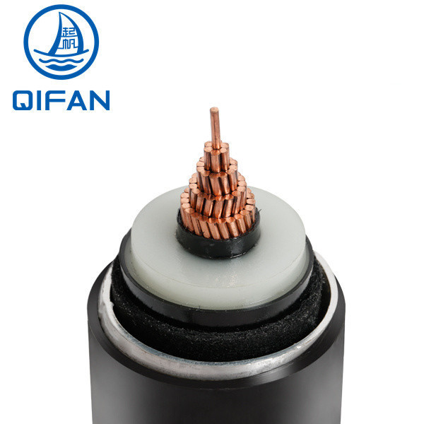 China 5kv medium voltage cable Single Core Copper Conductor XLPE Insulated Unarmored Power Cable factory