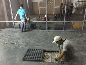 China Epoxy Powder Coating Raised Floor Panels Cold Rolled Steel Sheet Convenient Installation on sale