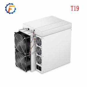 China 88T Second Hand BTC Miner Machine T19 Mining Cryptocurrency Machine factory