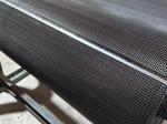Rolled Baking Stainless Steel Flat Wire Conveyor Belt / Chain Driven Conveyor
