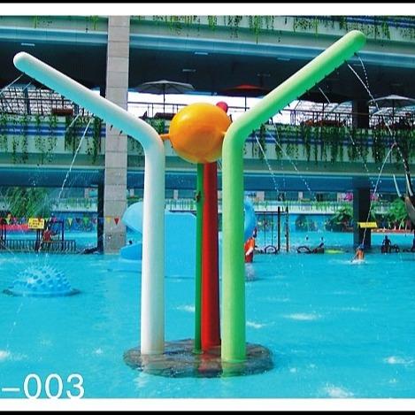 Customized Spray Icon Water Color Column Aqua Play, Aqua Park Equipment For Kids