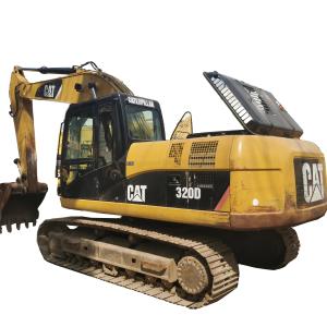 China 110KW Original Hydraulic Valve CAT 320D Excavator Strong Power Soft Steel Body factory