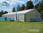 White / Clear Fabric Large Wedding Tents In Kenya / Backyard Tent Party