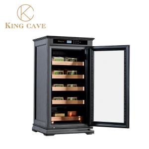China Deluxe And Compact Builtl Electric Cigar Cooler With Security Lock factory