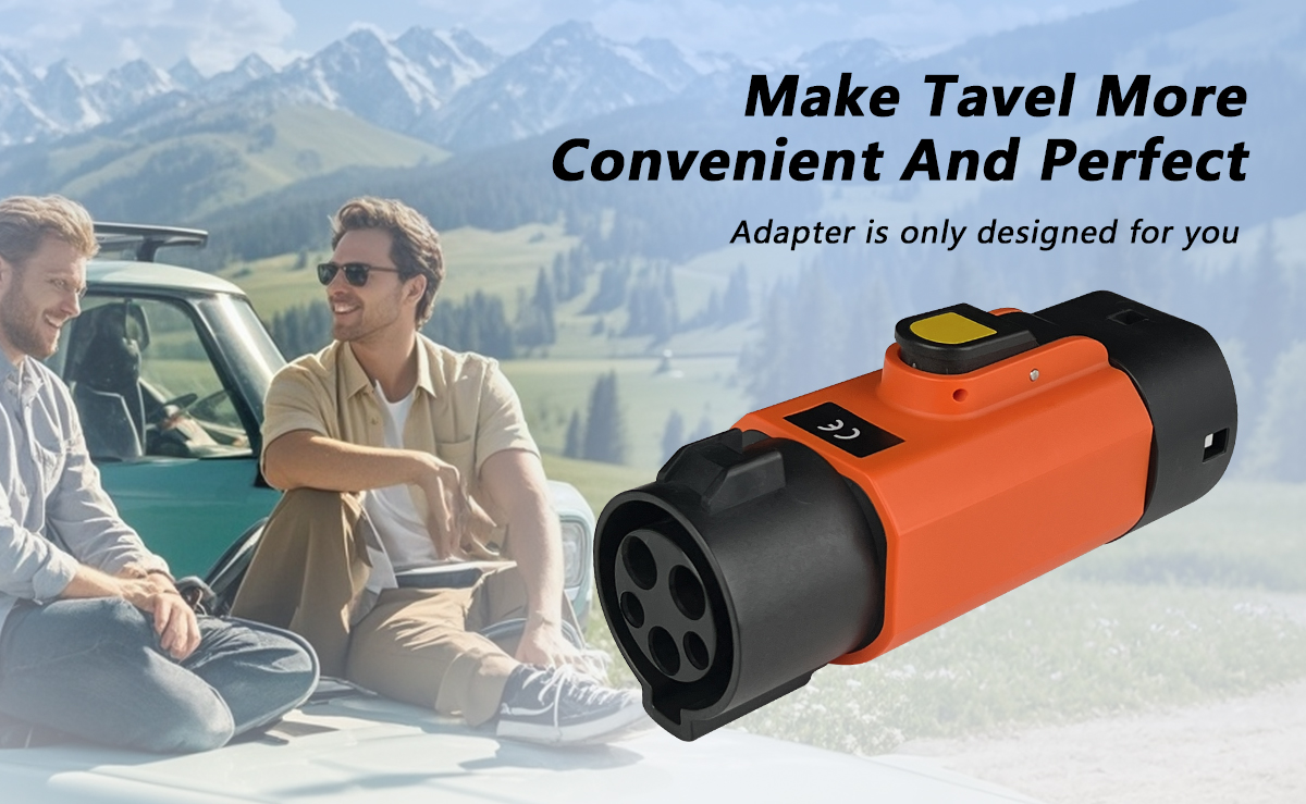 PC Copper 7KW 32A J1772 to Type2 EV Charging Connector 220V Car Adapter Charger Type1 Charging Pile for Electric Vehicles