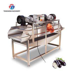 China 380V 4.25KW Fruit and vegetable air drying machine large vibrating air drying machine stainless steel vibration air dryi factory
