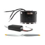 155KG Drone Propulsion System Including 202150 BLDC Motor 400V 160A ESC And 63