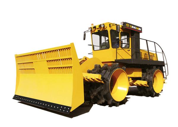 33ton Hydraulic Landfill Compactors for Waste Disposal Plant 4X4 Refuse