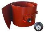 4x70in Silicone Drum Heater 55Gal , 1200 Watt Silicone Rubber Heating Element