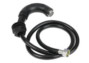 China Beauty Salon Equipment Parts Shower Tap Hose 8 Mm With Chrome Materials factory