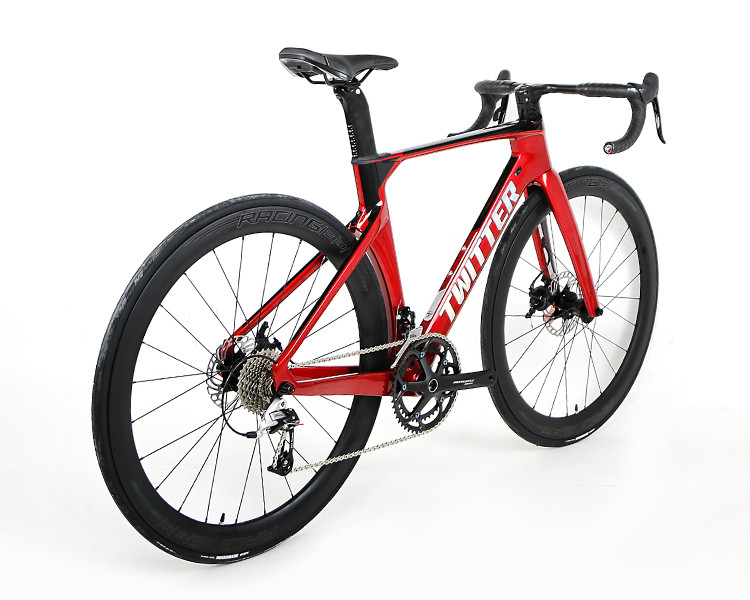 Disc Brake Carbon Fiber Road Bike Sram 22 Speed 52cm Frame RS Hub