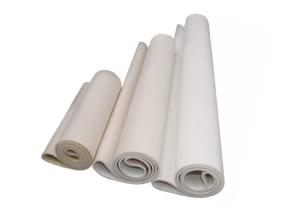 China 12mm Thick Nomex White Sublimation Aramid Heat Resistant Felt factory