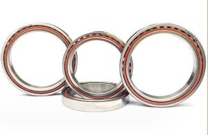 China Open Practical Angular Contact Bearing , Industrial Angle Contact Ball Bearing factory