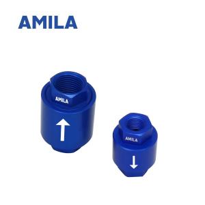 China One Way Type Vacuum Valve , Aluminium Alloy Vacuum Check Valve MOW factory