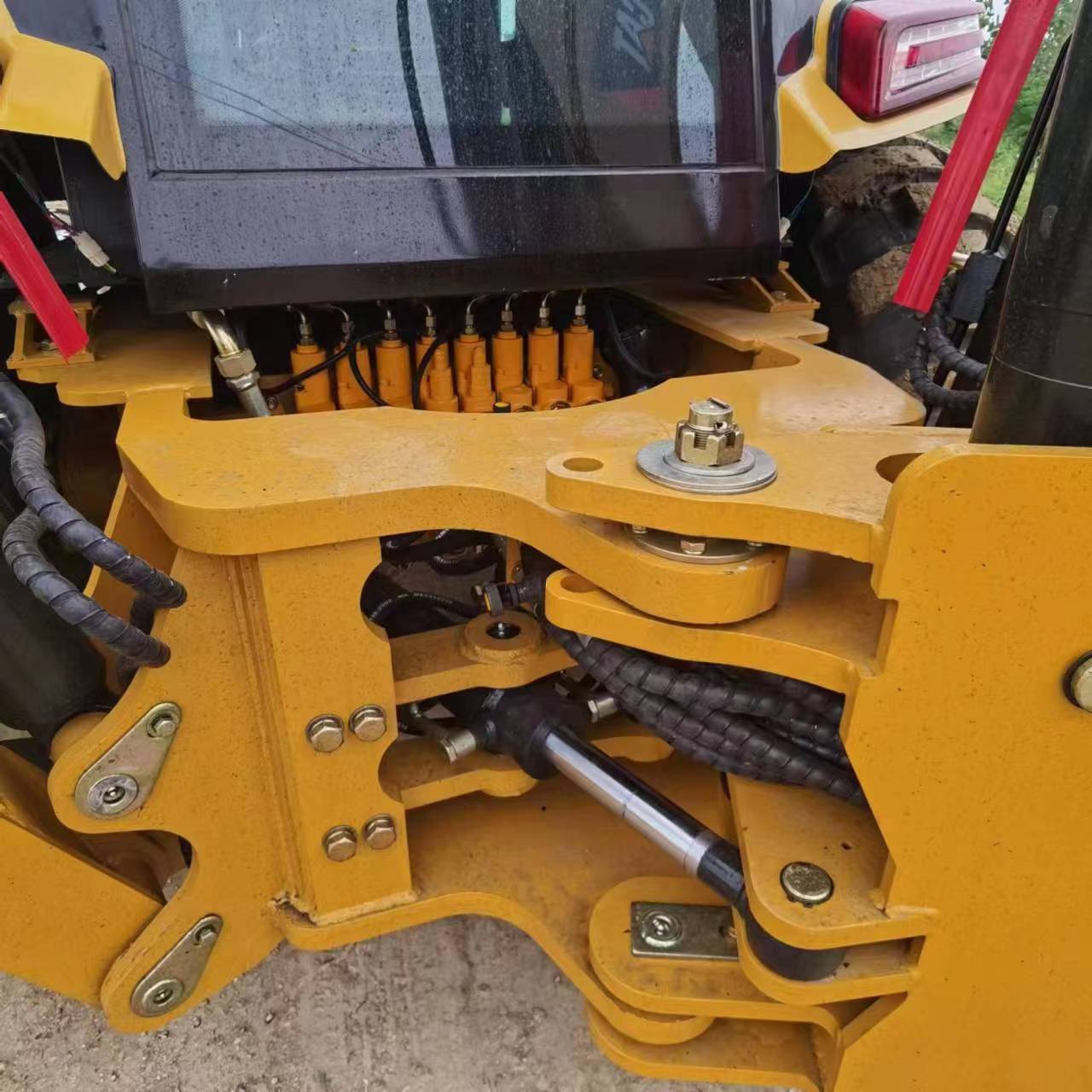 Used CAT420F Backhoe Loader Caterpillar Cat 420F Good Condition 1.14 m3 Bucket Capacity
