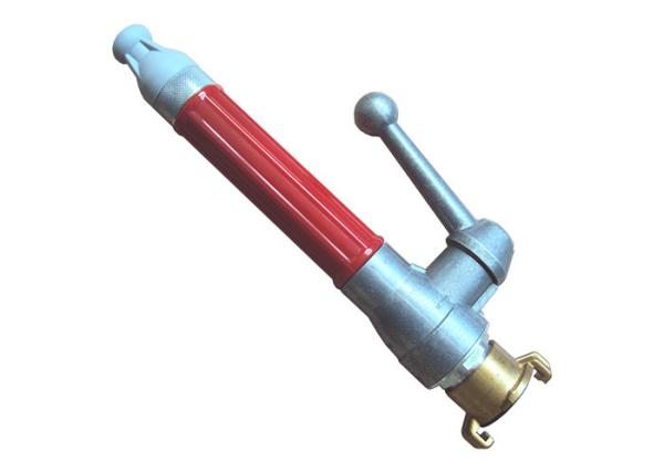 General Purpose Fire Hose Nozzle with Ball Valve and Claw-Lock Brass Quick