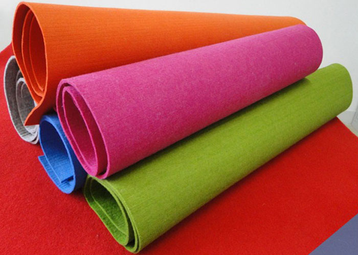 Industrial 1–8mm Thickness Polyester Felt Sheets