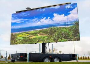China Dustproof Outdoor Mobile LED Screen Rental Full Color SMD1515 IP43 factory