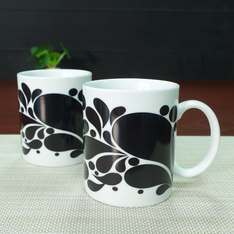 Custom ceramic heat activated coffee mug personalised heat change mug