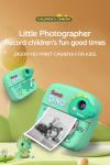 Cartoon Childrens Waterproof Camera Instant Printer Autofocus 2400W
