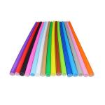 PVC Kids Playground Parts , High Density Foam Tube 80mm Diameter