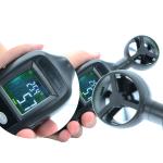 factory Handheld Digital Anemometer Intelligent Thermo Wind Speed 178.5*56*30