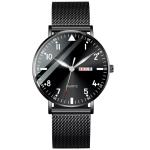 Bilayer Multifunction Watch Stainless Steel Back Bracelet Watch 6mm Thickness