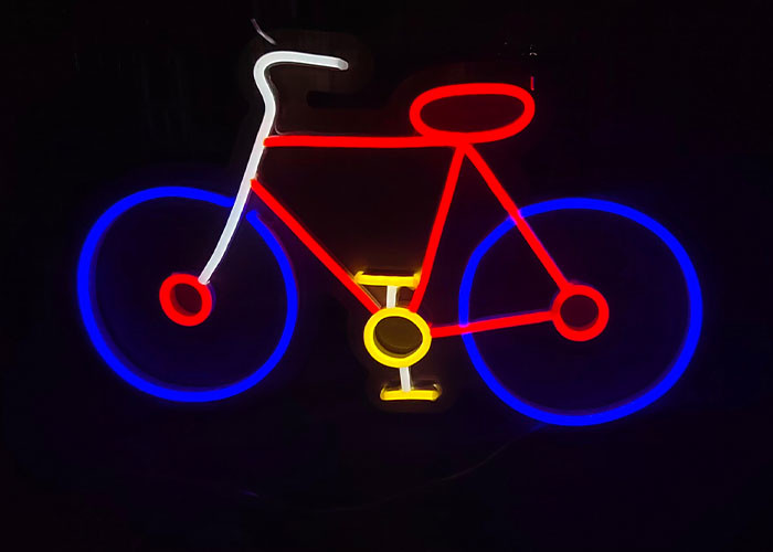 Vasten Custom Made Led Light Signs bicycle neon sign billboard
