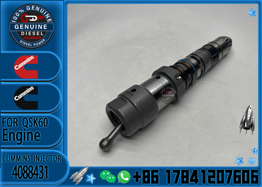 High Quality Injector 4088431 4076533 4062090 4077076 4902827 For CUMMINS QSK23 Diesel Engine
