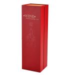 Recyclable Corrugated Magnetic Lid Wine Bottle Gift Box
