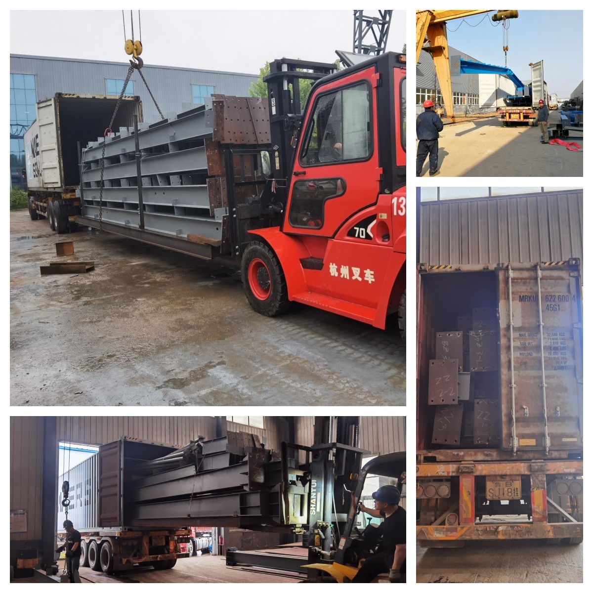 Chinese Factory Made Prefab Workshop Portal Frame Construction With Low Cost For Storage