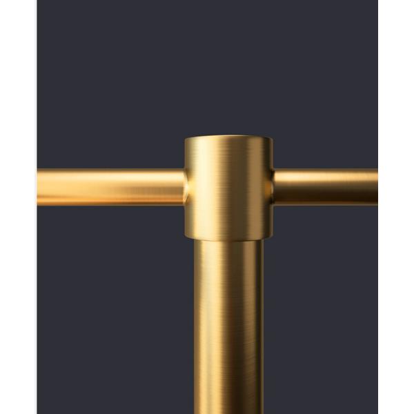 Gold Floor Lamp Modern E27 Standing Lamp Corner Light Reading Light Plated Brass led stand lamp(WH-MFL-65)