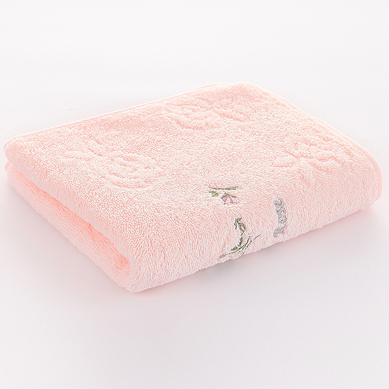 Embroidered Initials Guest Bath Towel Set with High GSM and Embroidery Logo