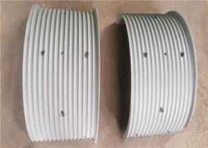 China Left Or Right Turn Grooved Drum Sleeves Split Shape factory