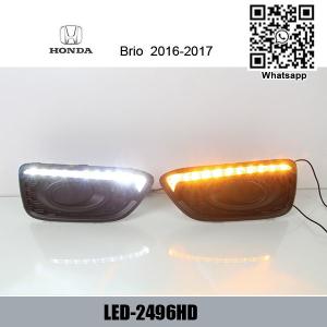 China Honda Brio Car DRL LED Daytime Running Light led driving lights factory
